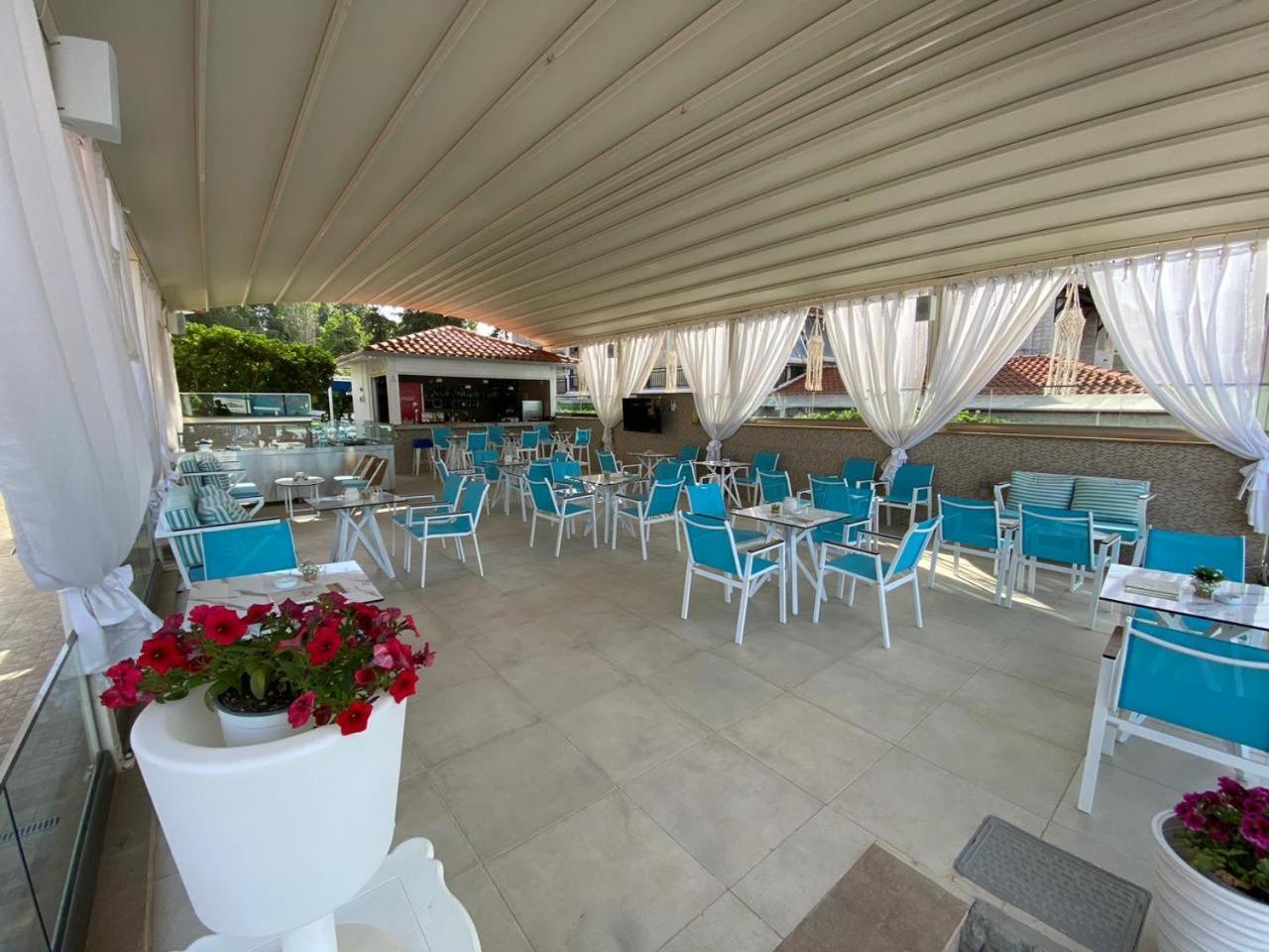 Angelos Hotel Ormos Panagias Buitenkant foto