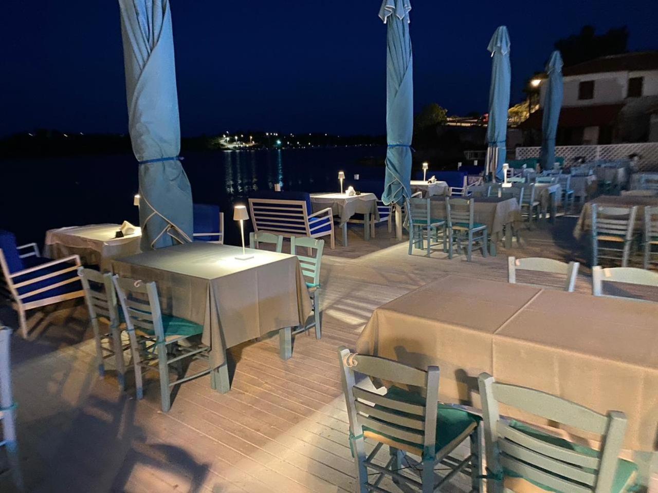 Angelos Hotel Ormos Panagias Buitenkant foto